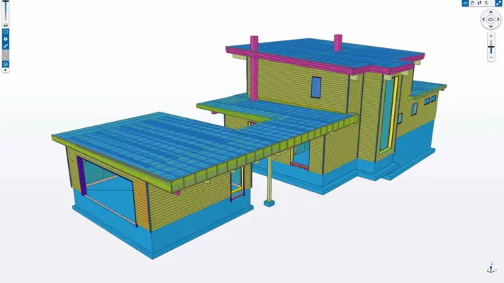 Image from Villa Basta gallery. Timber Structure building.